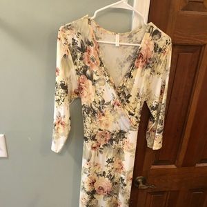 Pink Blush Maternity Dress